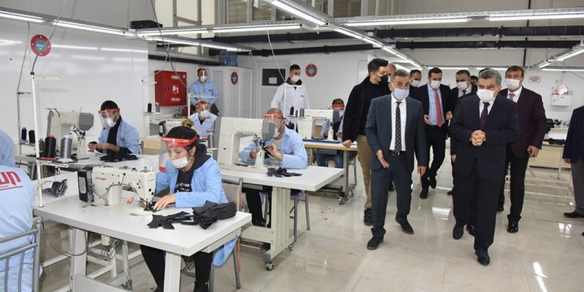 Karaman Ongun Saya Fabrikasına Ziyaret Vali Mehmet Alpaslan Işık'ın Ziyareti