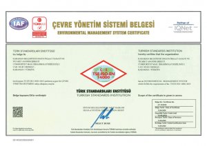 Çevre Yönetim Sistemi Belgesi