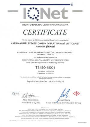 TS İSO 45001